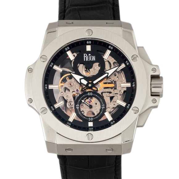 NWT Automatic Skeleton Dial Men's Watch - Picture 2 of 8